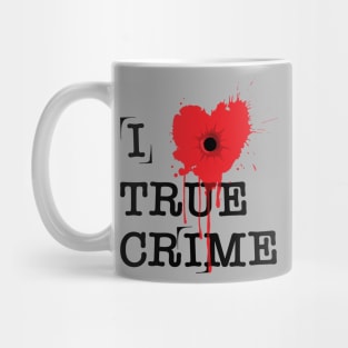 I Heart True Crime Mug